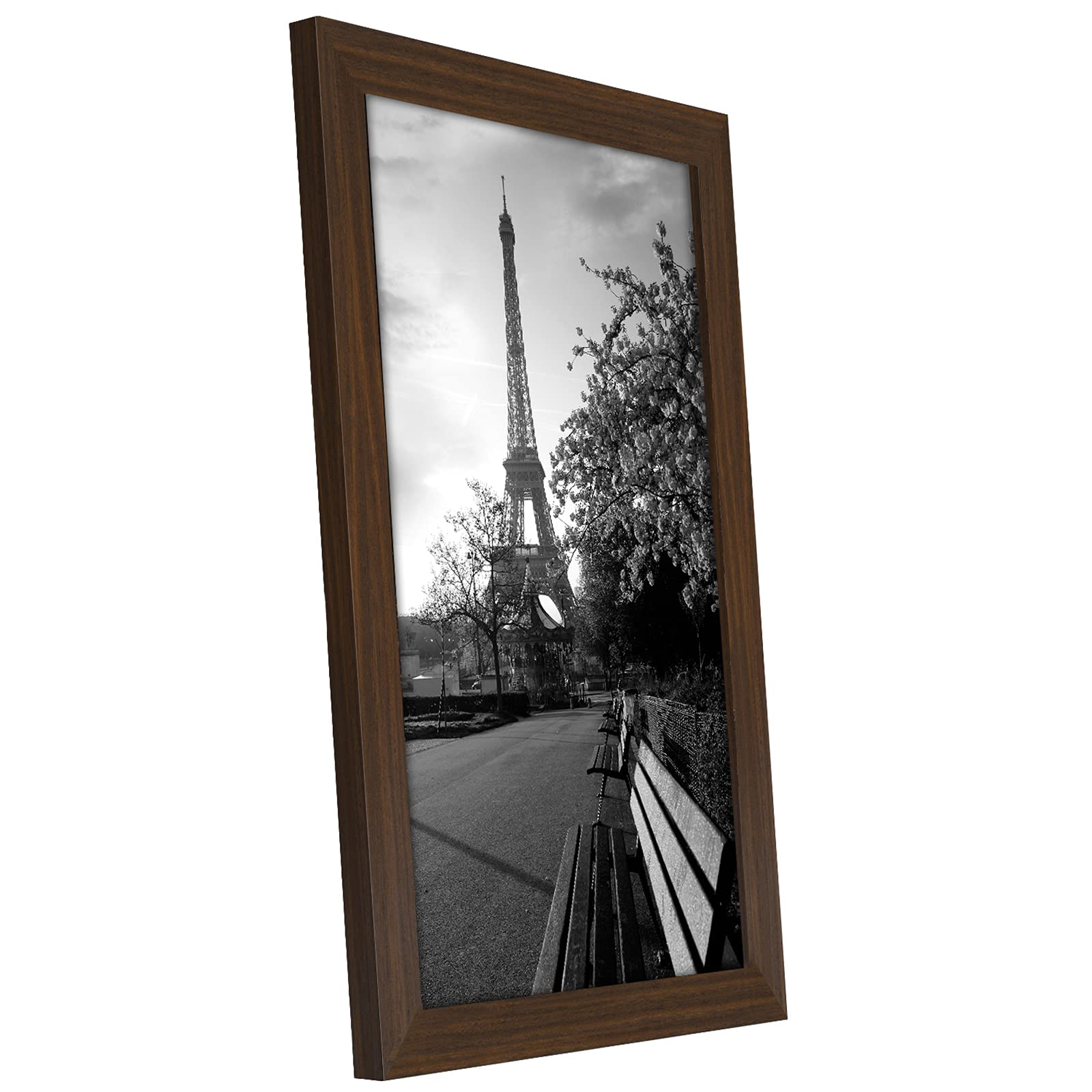 Americanflat 8x12 Picture Frame with Shatter-Resistant Glass - Signature Collection - Gallery-Style Frames Made of Engineered Wo